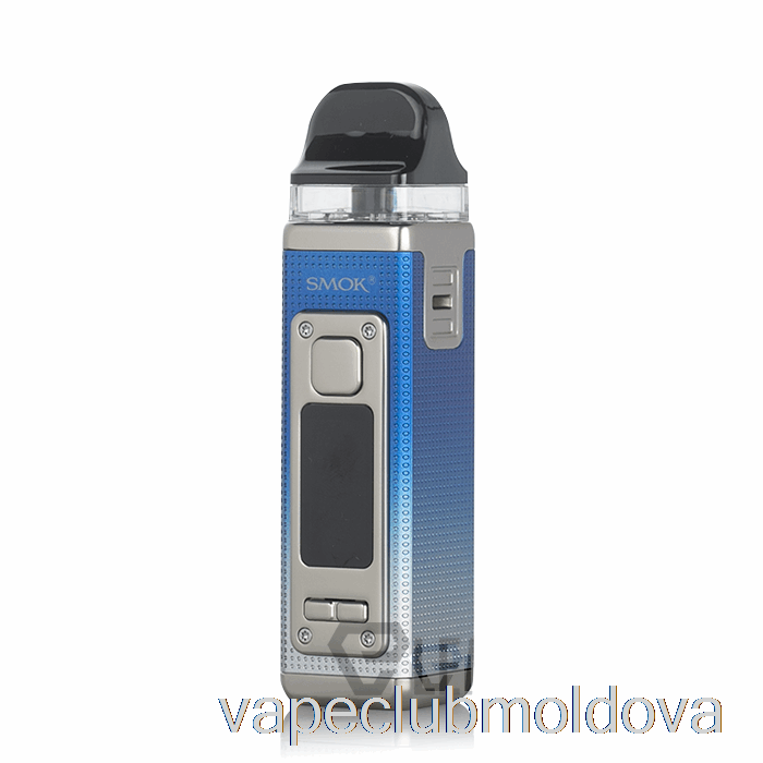 Vape Mod Smok Rpm 4 60w Sistem Pod Albastru Argintiu